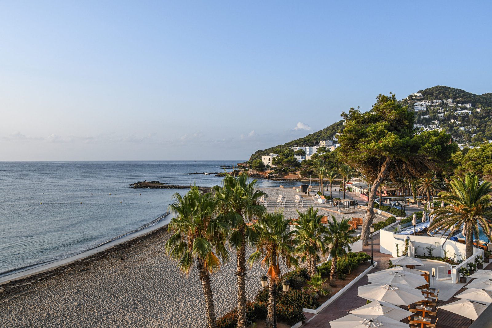 Il tranquillo villaggio di Santa Eulalia del Rio, Ibiza
